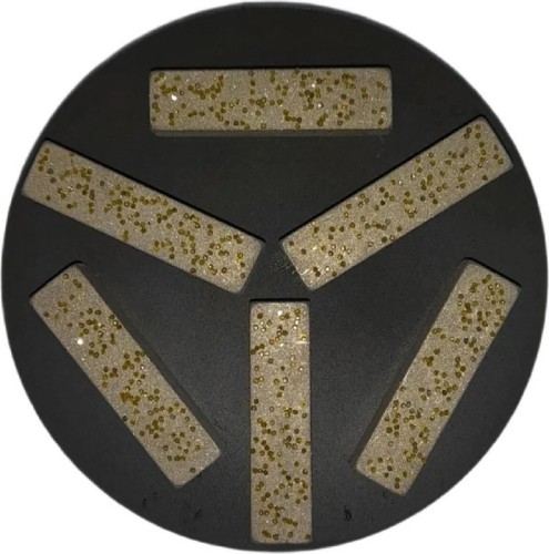 Алмазная чашка для мозаично-шлифовальных машин КРИСТАЛЛ 95 мм бетон 25/30/6 (грубый) СО31000