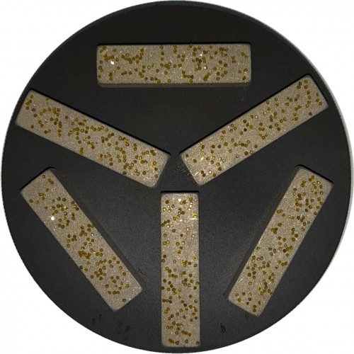 Алмазная чашка для мозаично-шлифовальных машин КРИСТАЛЛ 95 мм бетон 25/30/6 СО31100