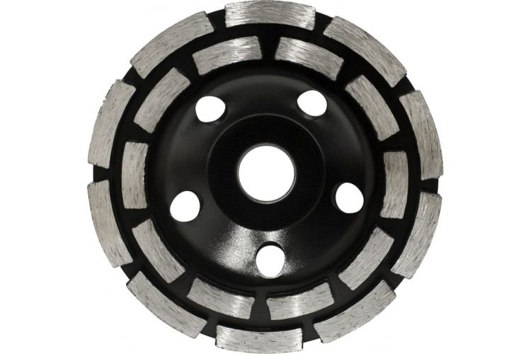 Алмазная чашка ГРАНИТ 999002 двухрядная 125мм*22.23мм