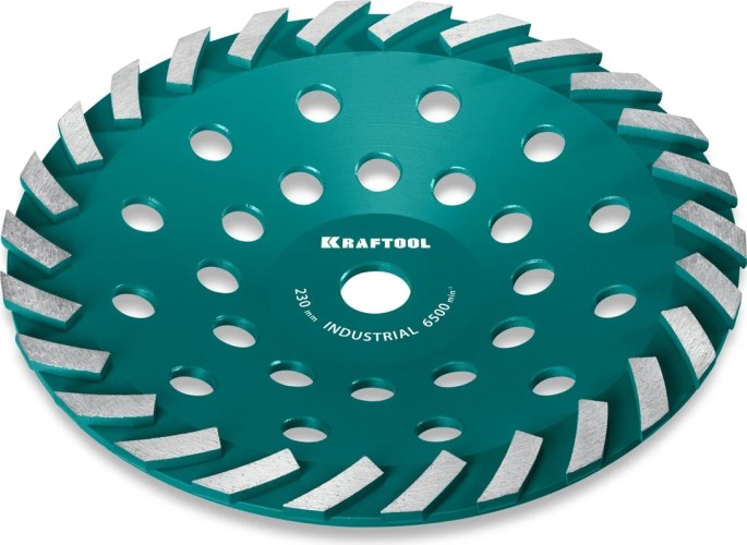 Алмазная чашка KRAFTOOL 33368-230 Industrial Turbo
