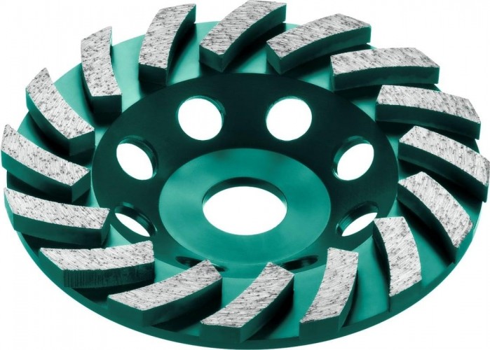 Алмазная чашка KRAFTOOL INDUSTRIAL Turbo d125 мм сегментная 33368-125