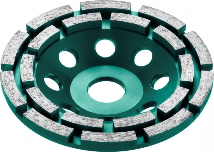 Алмазная чашка KRAFTOOL INDUSTRIAL Double d125 мм двухрядная 33369-125