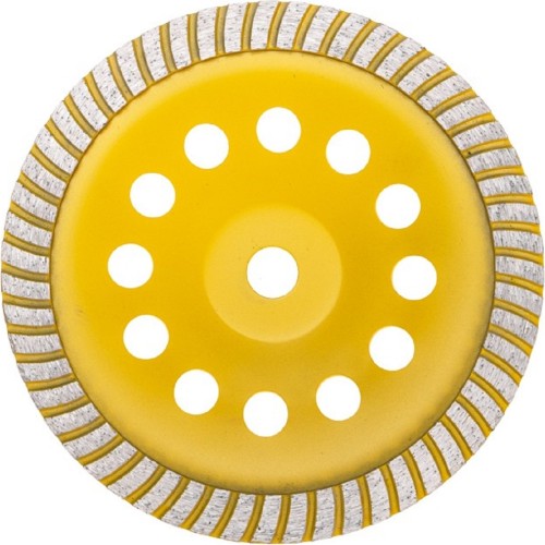 Алмазная чашка Kranz KR-90-0257 шлифовальная Turbo, 230х22,2мм