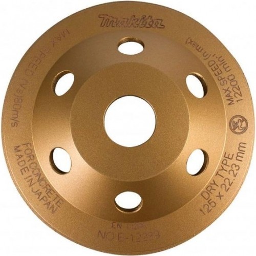 Алмазная чашка  MAKITA B-12289 тарельчатый диск 125x22,23 - изображение 2