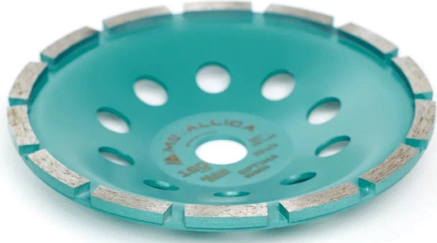 Алмазная чашка METALLICA Optima 180x22,2 мм сегментная 1 ряд по бетону 900901