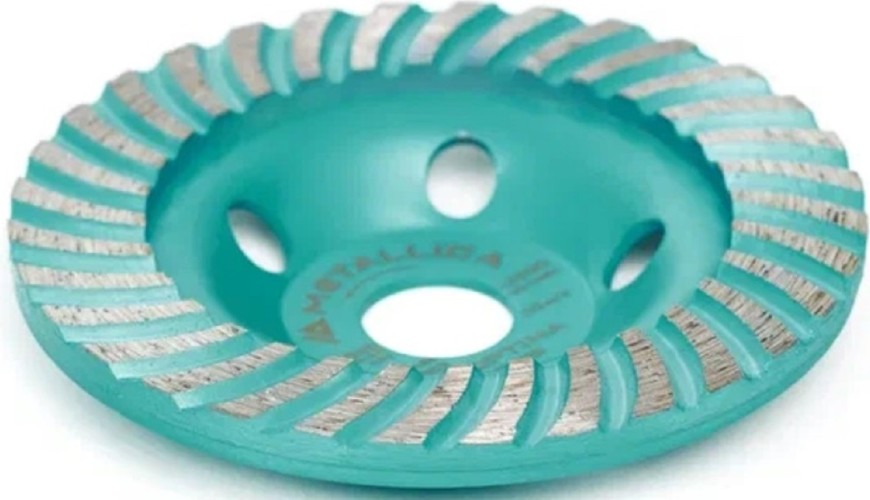 Алмазная чашка METALLICA Optima 125x22,2 мм турбированная по бетону 900819