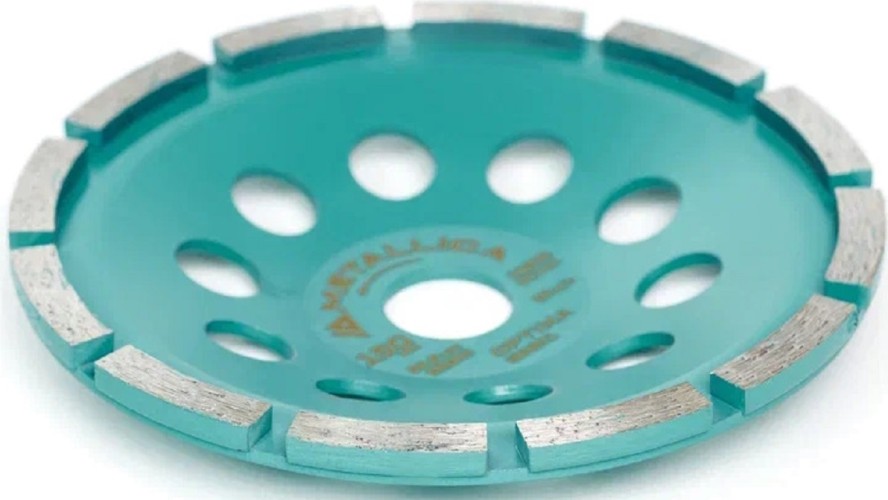 Алмазная чашка METALLICA Optima 150x22,2 мм сегментная 1 ряд по бетону 900871