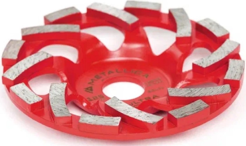 Алмазная чашка METALLICA Ultra 125x22,2 мм сегментная Комби-тип по бетону 900857