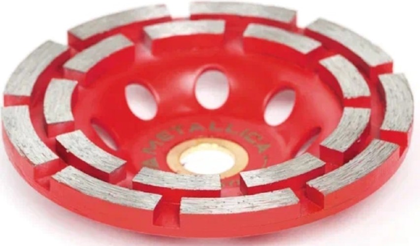 Алмазная чашка METALLICA Ultra 110x22,2/15 мм сегментная 2 ряда по бетону 900789