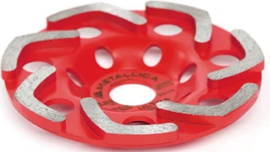 Алмазная чашка METALLICA Ultra 125x22,2 мм сегментная M-тип по бетону 900840