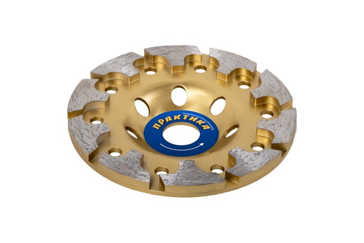 Алмазная чашка ПРАКТИКА турбо (бетон) 125х22.23 030-924 030-924 - изображение 2