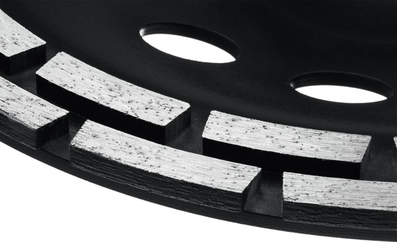 Алмазная чашка  STAYER 230мм double шлифовальная сегментная двухрядная 33381-230 - изображение 2