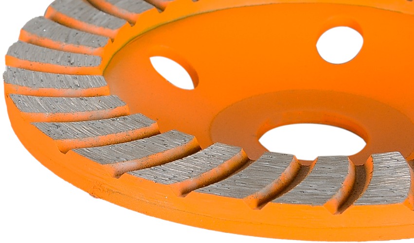 Алмазная чашка ВИХРЬ 125 мм, Турбо зачистная, 73/10/3/9 - изображение 5