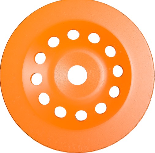 Алмазная чашка ВИХРЬ 180 мм, двухрядная зачистная, 73/10/3/7 - изображение 2