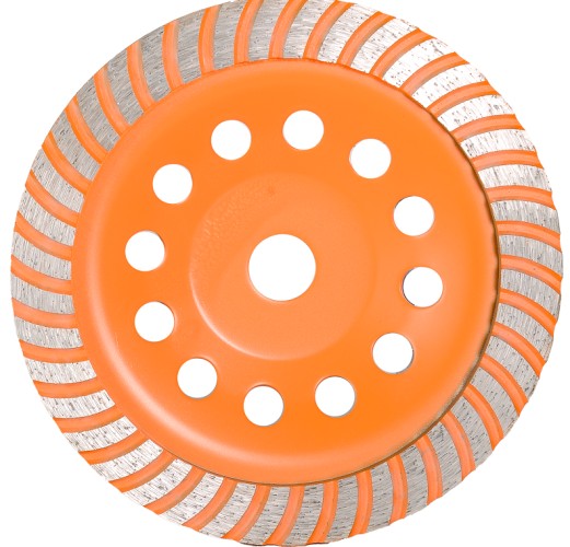 Алмазная чашка ВИХРЬ 230 мм, Турбо зачистная, 73/10/3/11