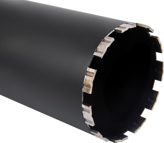 Алмазная коронка для мокрого сверления ELITECH 1110.012100 HD с охлаждением, 122х450, 1 1/4"  206482 - изображение 5