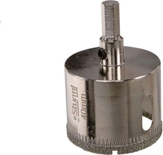 Алмазная коронка для мокрого сверления Sturm 1055-09-4055 по керамике и стеклу