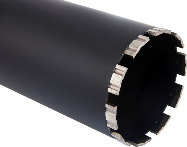 Алмазная коронка для мокрого сверления ELITECH 1110.012000 HD с охлаждением, 112х450, 1 1/4"  206481 - изображение 5