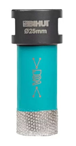 Алмазная коронка для мокрого сверления BIHUI DBDB25 для плитки и камня, 25мм