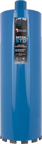 Алмазная коронка для мокрого сверления DIAM САМС 162x450х12x1,1/4UNC Бетон STD 310121