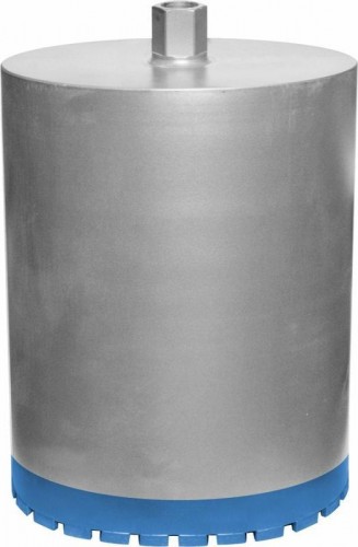 Алмазная коронка для мокрого сверления ПРАКТИКА "Профи" D=300х450мм посадка 1 1/4" бетон, кирпич 790-366