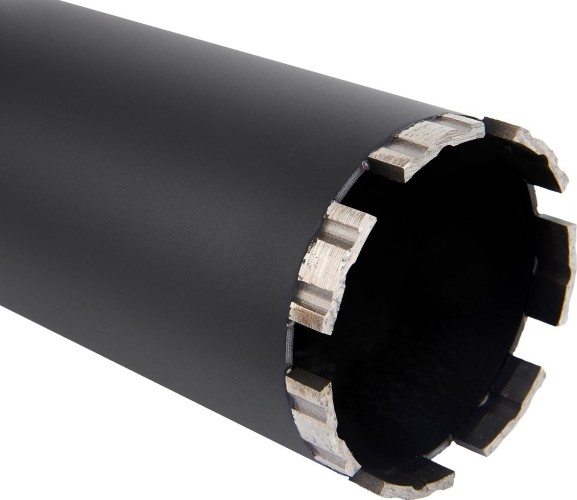 Алмазная коронка для мокрого сверления ELITECH 1110.011700 HD с охлаждением, 82х450, 1 1/4"  206478 - изображение 5