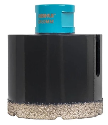 Алмазная коронка для мокрого сверления BIHUI DBDF60 по керамограниту, 60мм