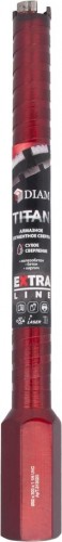 Алмазная коронка для мокрого сверления DIAM САСС 32x300х3x1,1/4UNC Extra Line Titan (арм. бетон) 313020