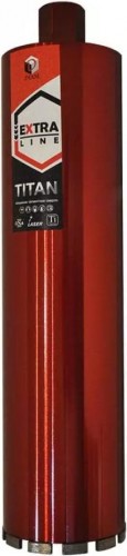 Алмазная коронка для мокрого сверления DIAM САМС 122x450х10x1,1/4UNC Extra Line Titan (железобетон) 313003