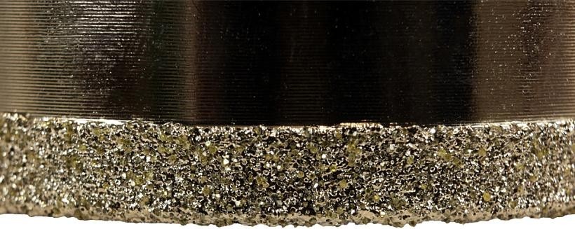 Алмазная коронка для мокрого сверления Sturm 1055-10-8070 по керамограниту 80х70 мм, хвост. с проточками - изображение 3