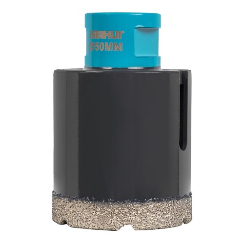Алмазная коронка для мокрого сверления BIHUI DBDF50 по керамограниту, 50мм