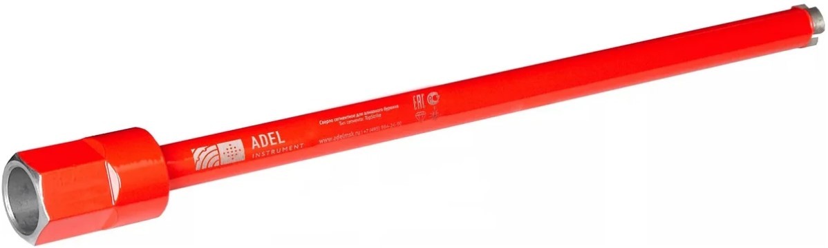Алмазная коронка для мокрого сверления ADEL INSTRUMENT TopStrike 028/0450.03.1"1/4 AI-1101090301