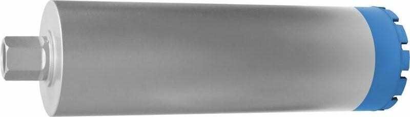 Алмазная коронка для мокрого сверления ПРАКТИКА "Профи" D=132х450мм (10), посадка 1 1/4" бетон, кирпич 917-279