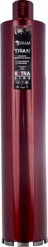 Алмазная коронка для мокрого сверления DIAM САМС 102x450х9x1,1/4UNC Extra Line Titan (железобетон) 313001