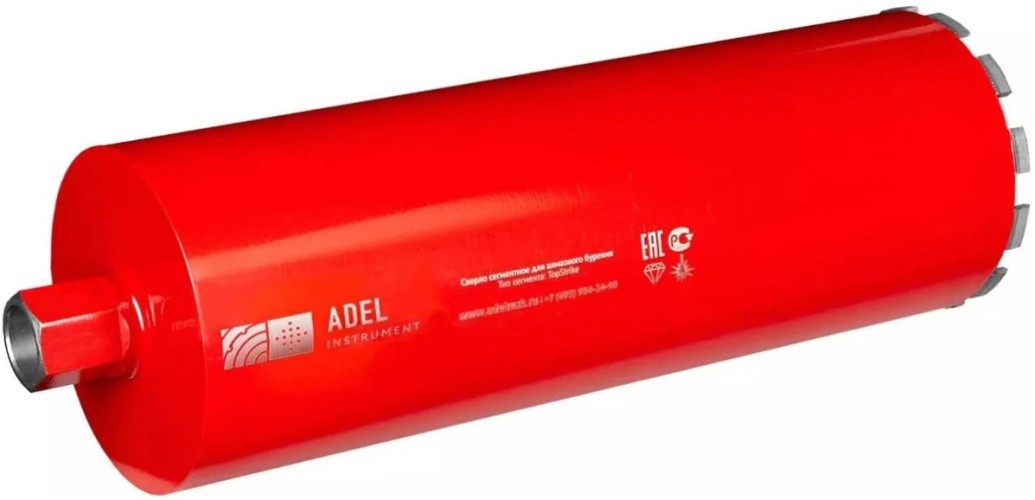 Алмазная коронка для мокрого сверления ADEL INSTRUMENT TopStrike 250/0450.19.1"1/4 AI-1101370301
