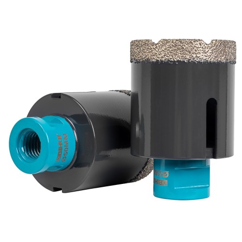 Алмазная коронка для мокрого сверления BIHUI DBDF50 по керамограниту, 50мм - изображение 2