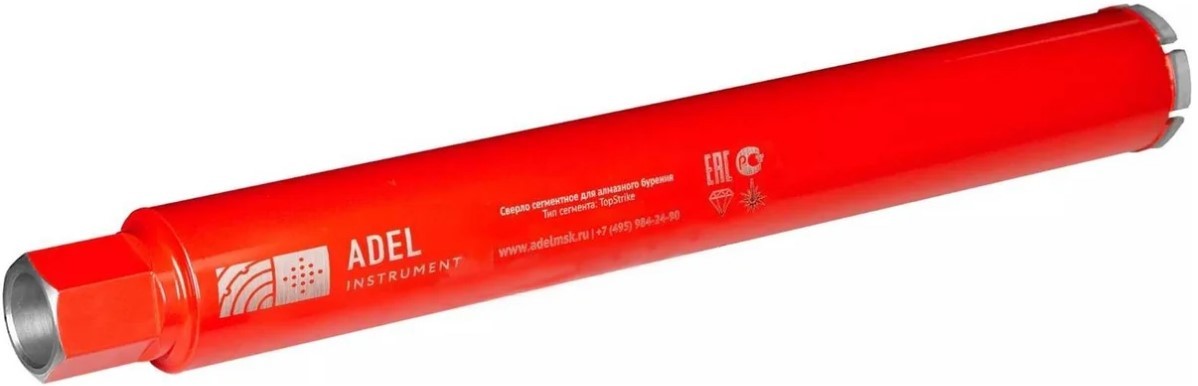 Алмазная коронка для мокрого сверления ADEL INSTRUMENT TopStrike 158/0450.12.1"1/4 AI-1101310301