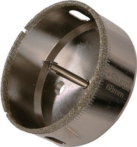 Алмазная коронка для мокрого сверления Sturm 1055-09-6855 по керамике и стеклу