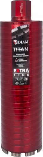 Алмазная коронка для мокрого сверления DIAM САСС 102x300х5x1,1/4UNC Extra Line Titan (арм. бетон)