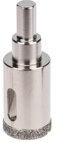 Алмазная коронка для мокрого сверления Kranz KR-92-0008 25мм по керамограниту с центров. сверлом