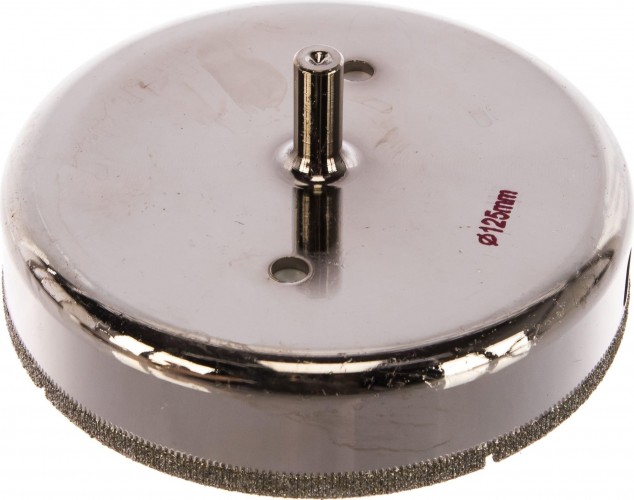 Алмазная коронка для мокрого сверления ПРАКТИКА "Мастер" 125 мм по стеклу и керамике 777-420