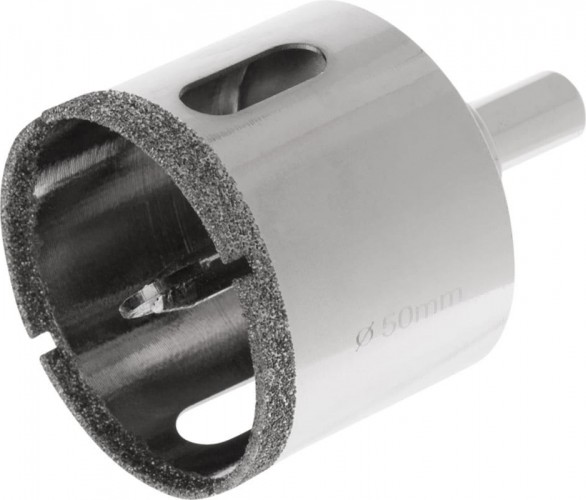 Алмазная коронка для мокрого сверления REXANT с центровочным сверлом 50 мм 92-0014 - изображение 2