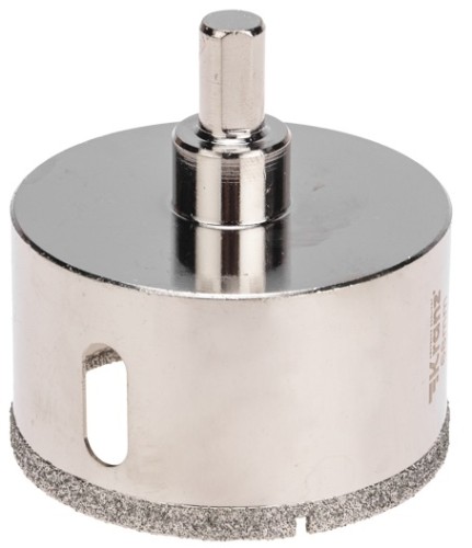 Алмазная коронка для мокрого сверления Kranz KR-92-0019 70мм по керамограниту с центров. сверлом