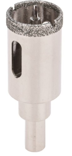 Алмазная коронка для мокрого сверления Kranz KR-92-0008 25мм по керамограниту с центров. сверлом - изображение 2