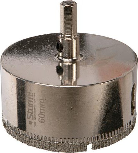 Алмазная коронка для мокрого сверления Sturm 1055-09-6055 по керамике и стеклу