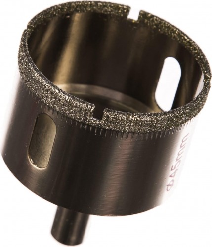 Алмазная коронка для мокрого сверления ПРАКТИКА "Мастер" 45 мм по стеклу и керамике 777-338