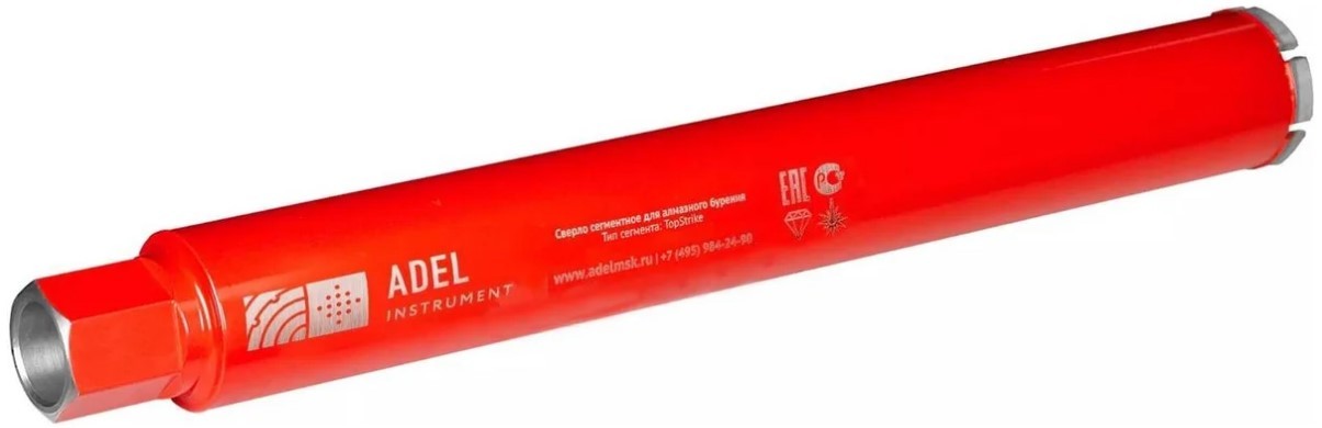 Алмазная коронка для мокрого сверления ADEL INSTRUMENT TopStrike 092/0450.08.1"1/4 AI-1101220301