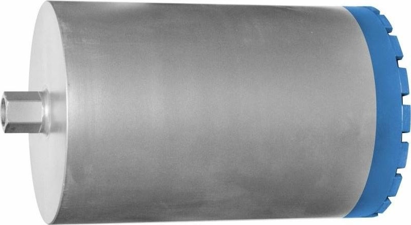 Алмазная коронка для мокрого сверления ПРАКТИКА "Профи" D=250х450мм посадка 1 1/4" бетон, кирпич 790-359