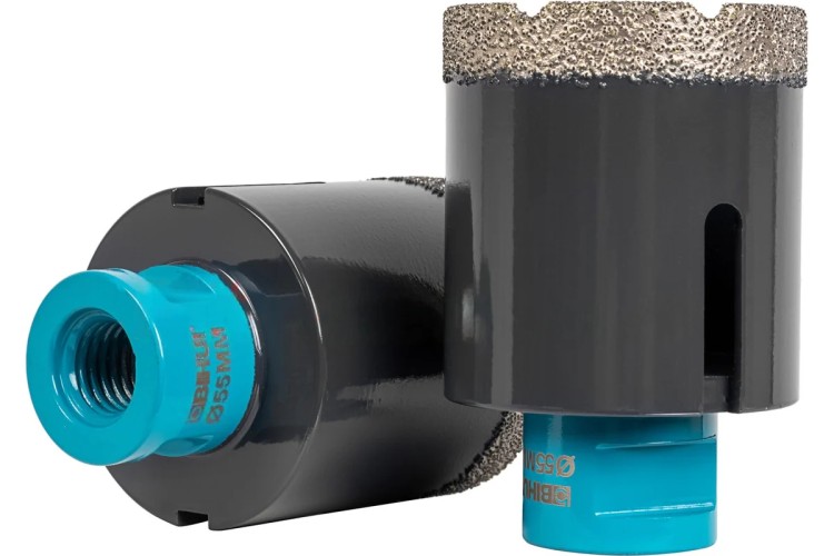 Алмазная коронка для мокрого сверления BIHUI DBDF55 по керамограниту, 55мм - изображение 2