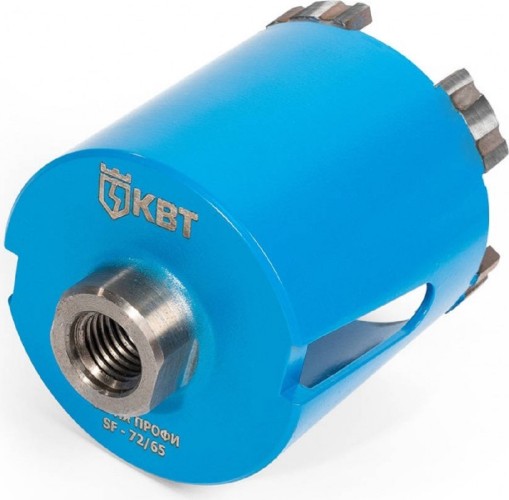 Алмазная коронка для подрозетников КВТ SF-72/65 серия ПРОФИ 85564